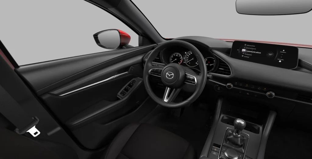 MAZDA-3-2.5L-E-SKY-G-MHEV-PRIME-LINE-MANUAL-interior-delantera